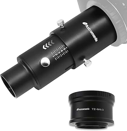 T T2 Mount for Olympus and Panasonic M4/3 Cameras Bundle