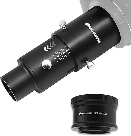 T T2 Mount for Olympus and Panasonic M4/3 Cameras Bundle