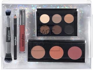 Complete Face Sculpting Makeup Kit with Peach and Nude Shades