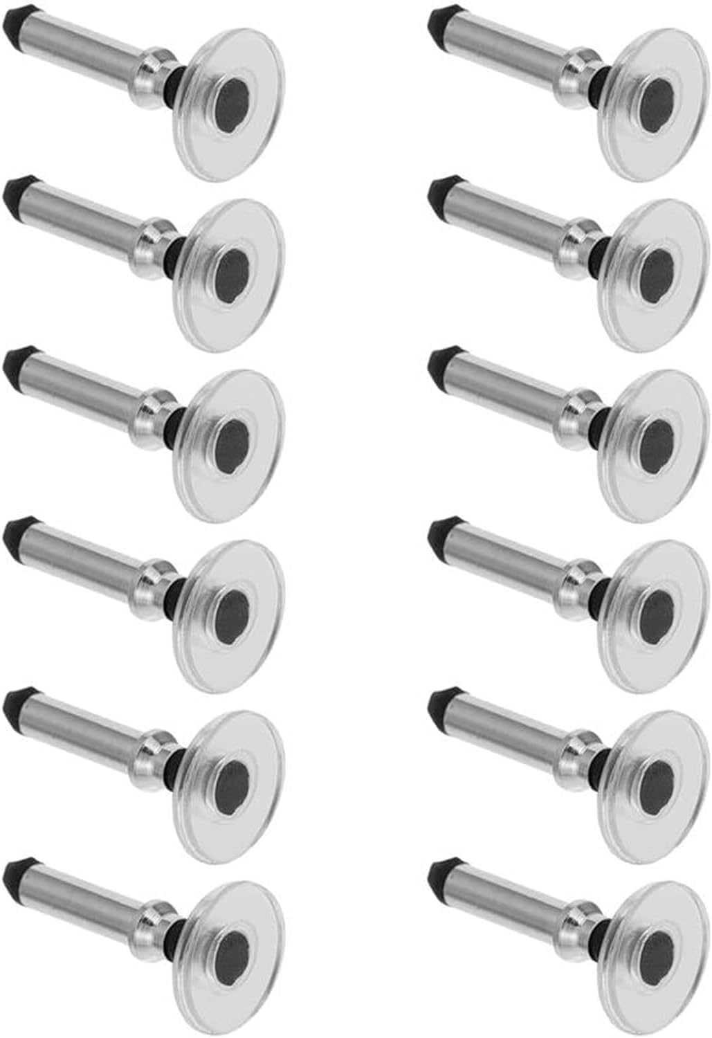 12 Silver Round Stylus Tips for Touch Screens