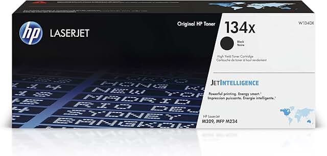 High-Yield Black Toner Cartridge