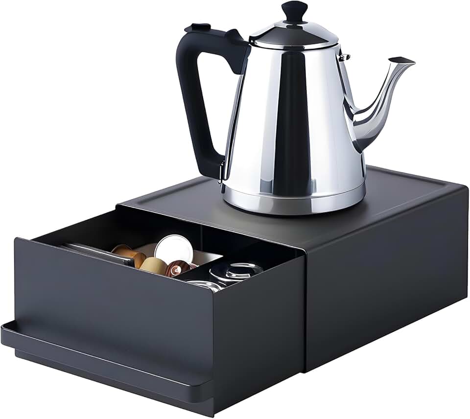 Kitchen Organizer Stand with Drawer for Small Appliances