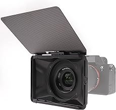 Lightweight Mini Matte Box with Carbon Fiber Top Flag