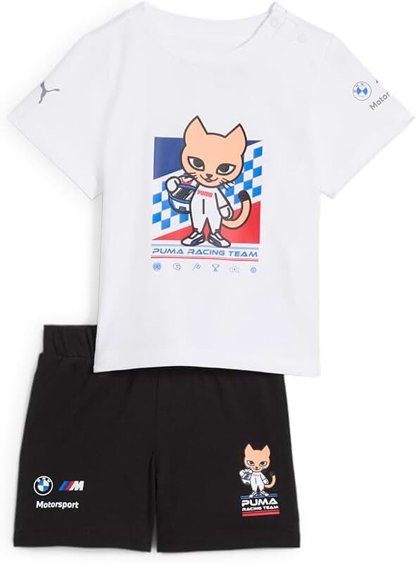 Child's Motorsport Short Sleeve Set