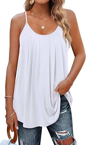 Summer Tank Tops for Women Vacation Outfits 2025