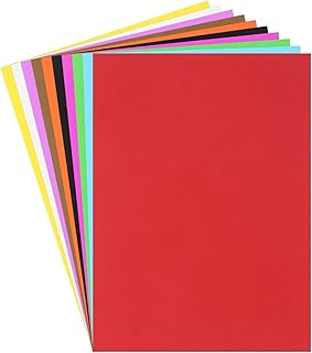 Multicolor Cardstock Paper, 30 Sheets, 20x15 Inches
