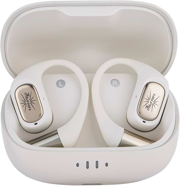 Wireless Open Ear Earbuds with ANC and 200H Playtime