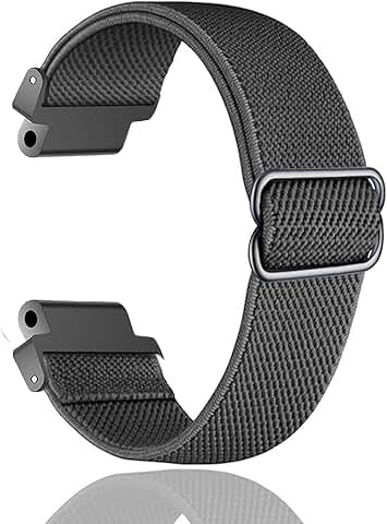 Adjustable Stretchy Nylon Sport Strap for Smartwatch