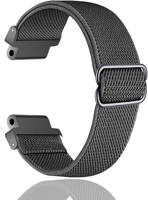 Adjustable Stretchy Nylon Sport Strap for Smartwatch
