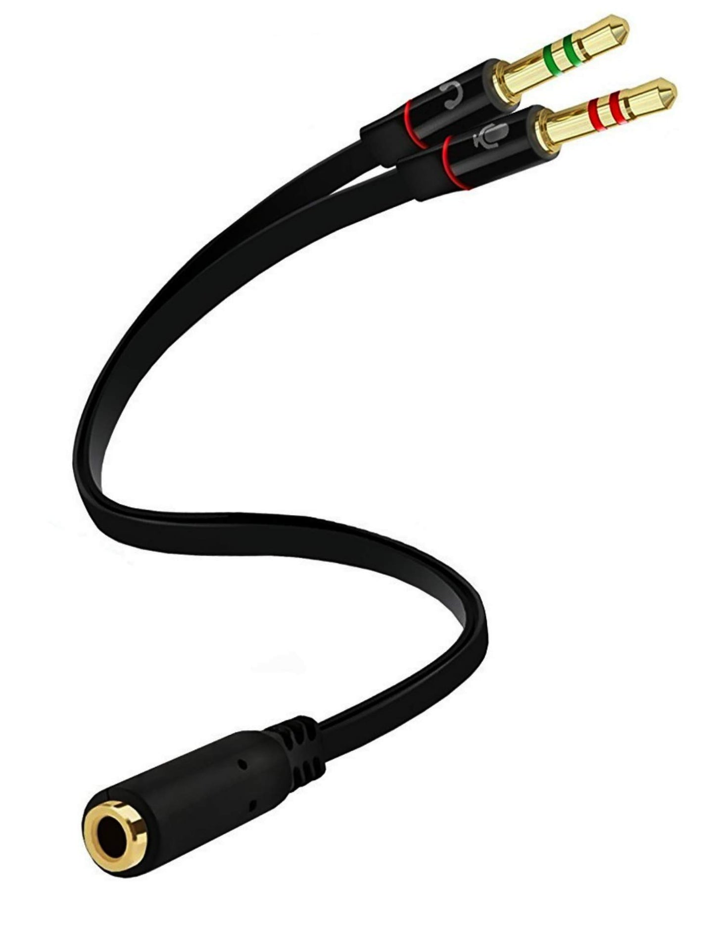 3.5mm Headphone and Microphone Splitter Cable