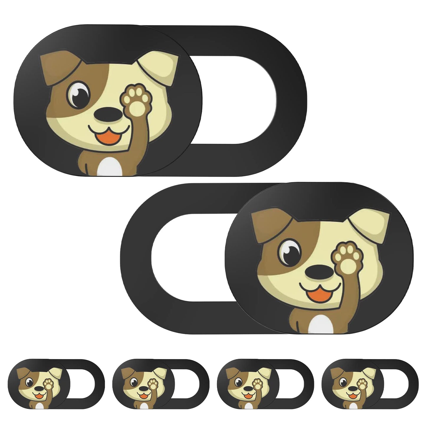 Cute 6-Pack Laptop and Device Webcam Covers