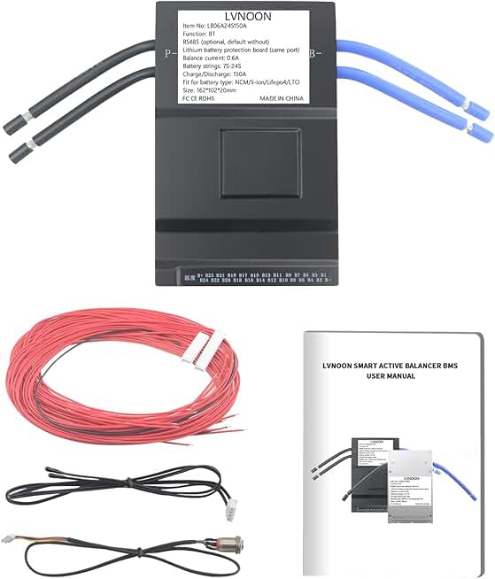Smart Active Battery Balancer and Protection System