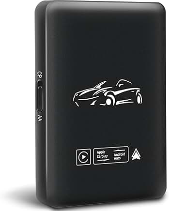 Wireless CarPlay and Android Auto Adapter for iPhone
