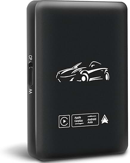 Wireless CarPlay and Android Auto Adapter for iPhone
