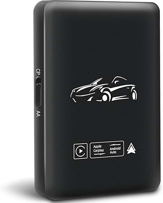 Wireless CarPlay and Android Auto Adapter for iPhone