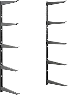 Heavy Duty Lumber Storage Rack with Adjustable Arms