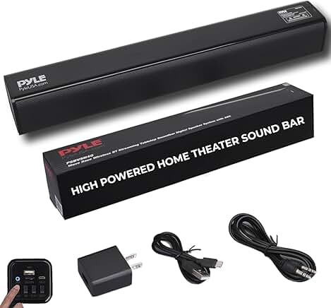 2-Channel Digital Soundbar with LED Display