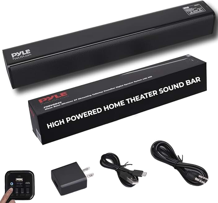 2-Channel Digital Soundbar with LED Display