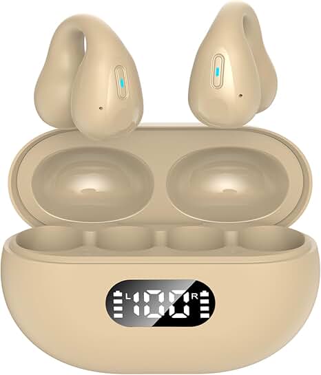 2024 True Wireless Bluetooth Earbuds with Charging Case