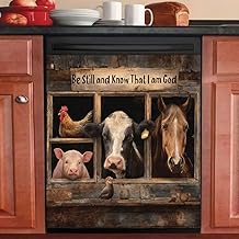 Farmhouse Kitchen Appliance Magnet Cover 23x26