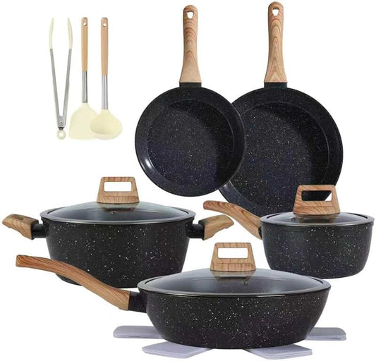 Six-Piece Stainless Steel Kitchen Utensil Set