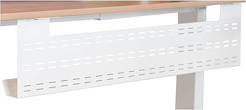 White 39-inch Under Desk Cable Management Tray