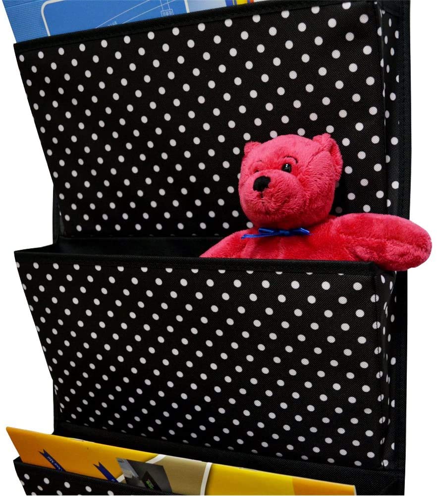 Over Door Fabric Document Organizer with 4 Pockets