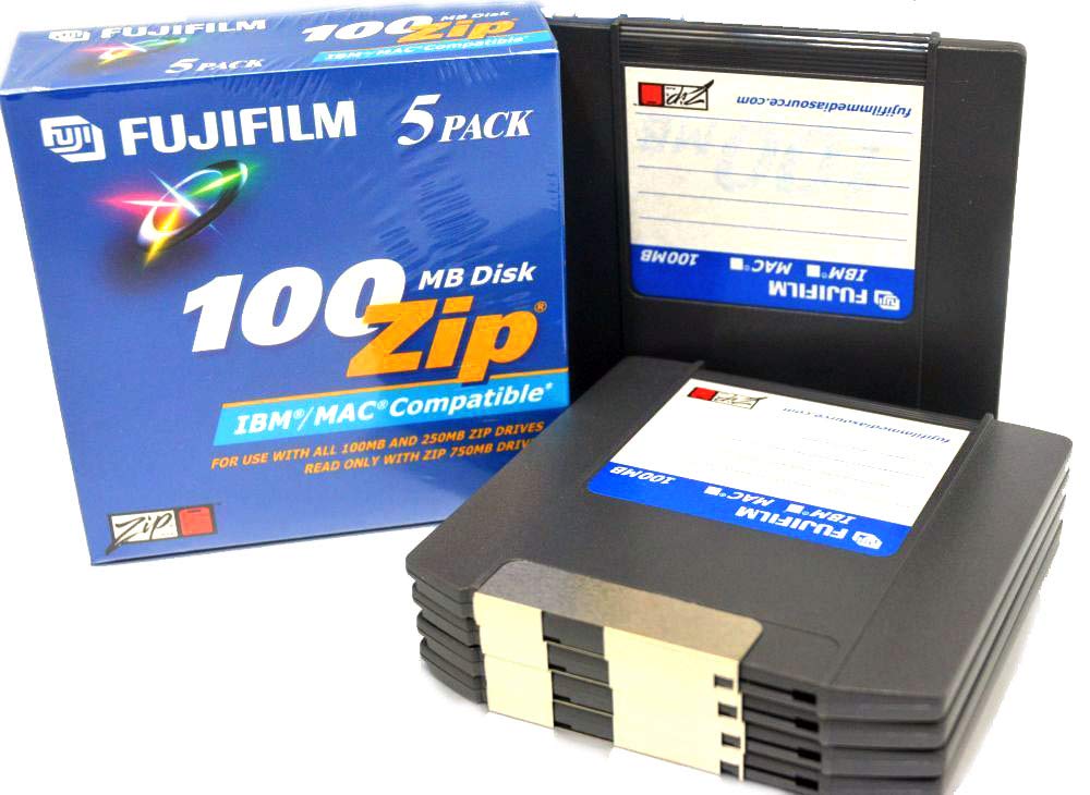 Fuji 100MB Zip Disk 5-Pack5