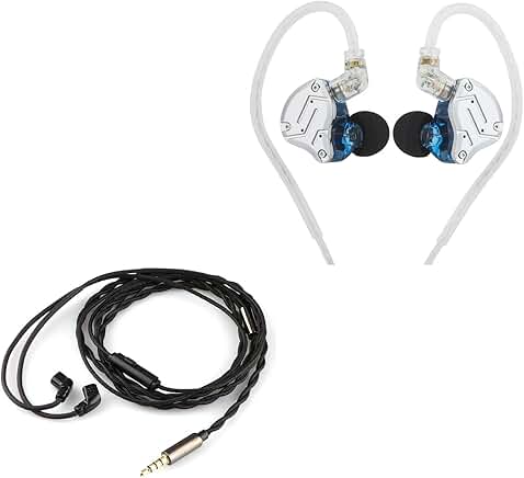 In-Ear Monitor with 5 Drivers and Microphone