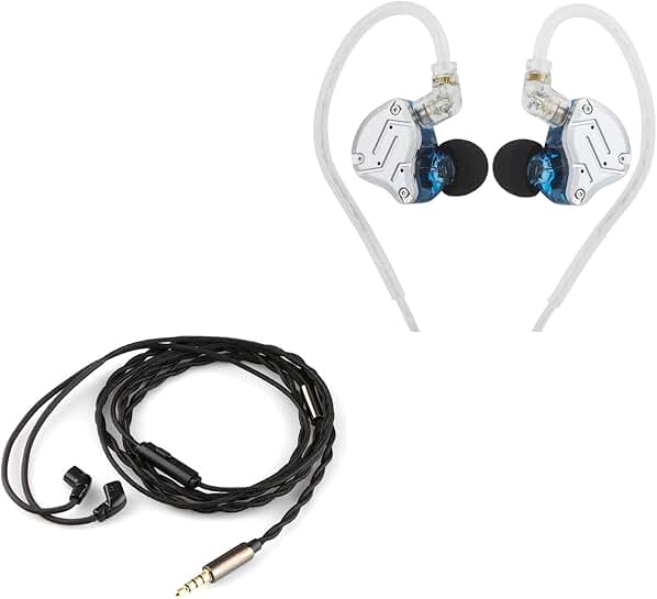 In-Ear Monitor with 5 Drivers and Microphone