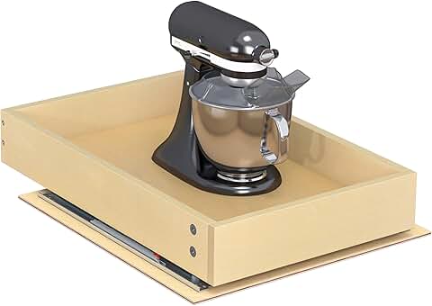 Soft Close Pull Out Cabinet Organizer, 14" W x 22" D