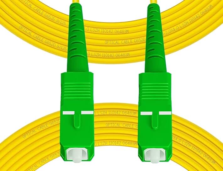 Single Mode Fiber Optic Patch Cable 100m