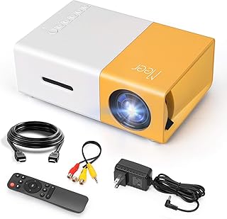 Portable Mini LED Video Projector for Kids and Outdoor Use