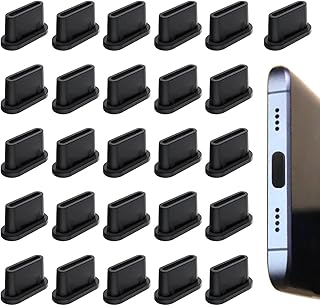 25 Pack USB C Dust Plugs for Charging Ports