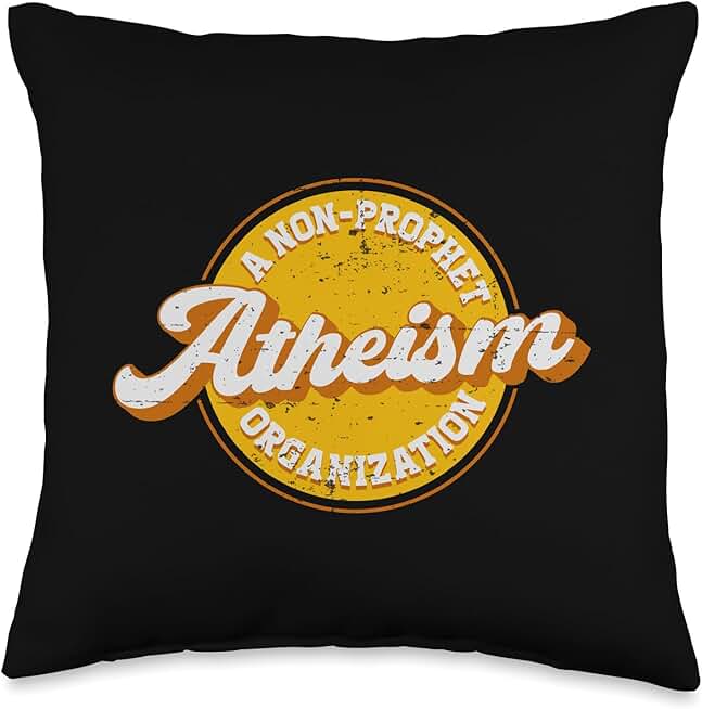 Atheist Throw Pillow