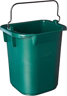 Heavy-Duty 5-Quart Green Cleaning and Utility Pail