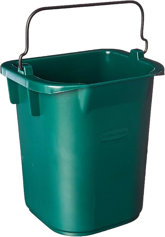 Heavy-Duty 5-Quart Green Cleaning and Utility Pail