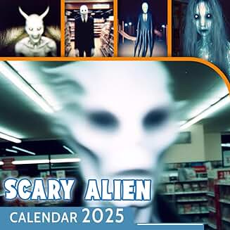 Alien Calendar 2025 with Holidays and Notable Dates
