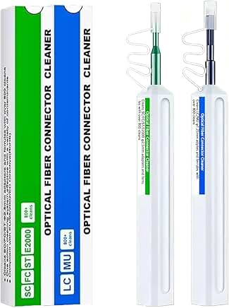 Fiber Optic Cleaner Pen Set for Connectors, 800+ Cleans