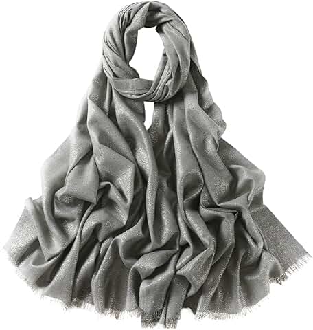 Sparkly Glitter Hijab Scarf for Women