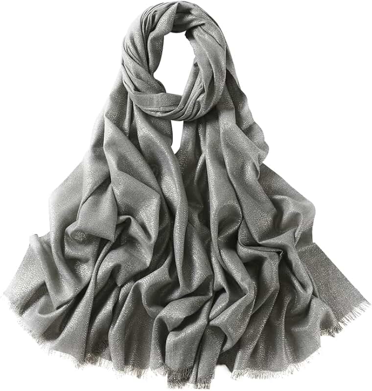 Sparkly Glitter Hijab Scarf for Women