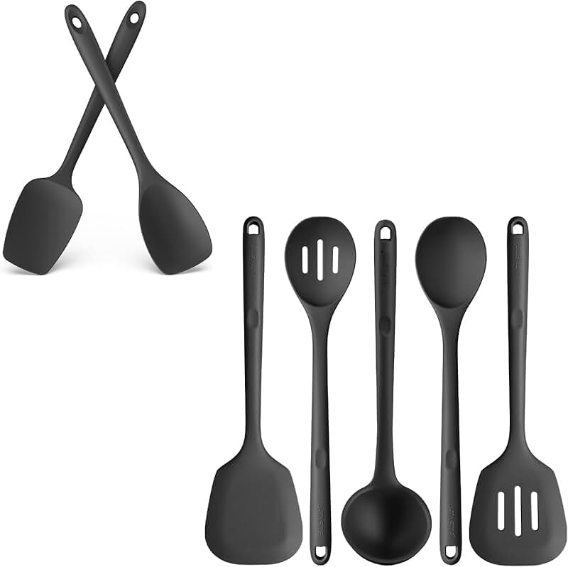 5-Piece Stainless Steel Kitchen Utensil Set for Cooking