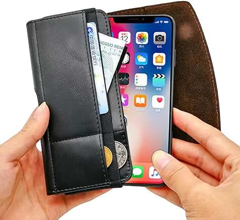 PU Leather Holster and Belt Case with Card Holder for Vortex ZG65