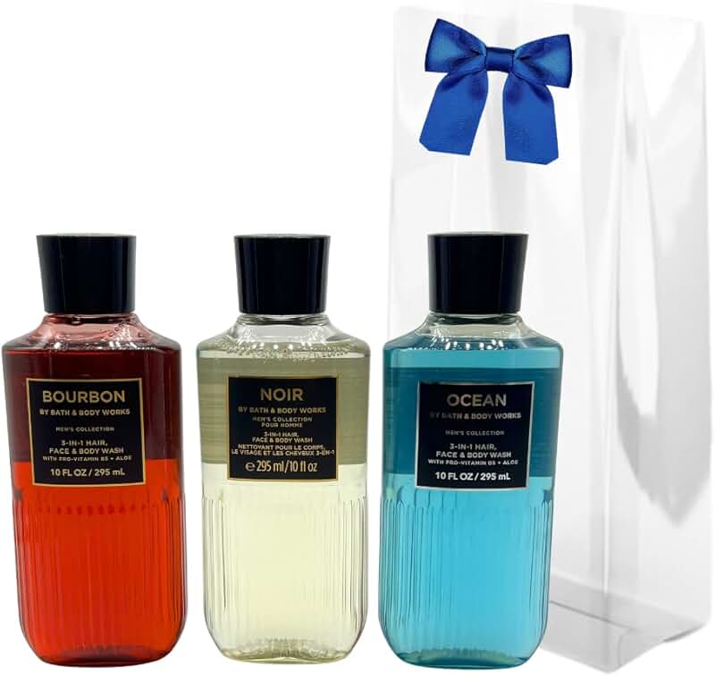 Men's 3-in-1 Hair, Face & Body Wash Gift Set