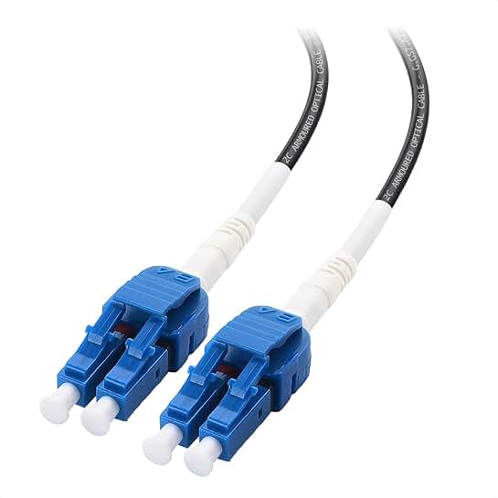 100ft Outdoor Armored Single Mode Fiber Patch Cable