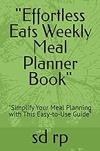Easy Weekly Meal Planner Book