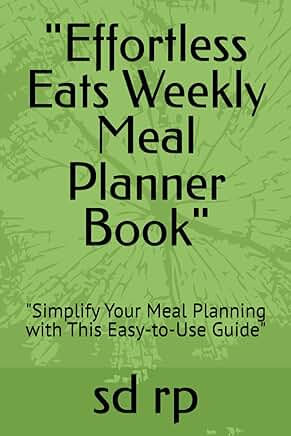 Easy Weekly Meal Planner Book