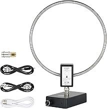 Small portable loop antenna for shortwave and radio reception