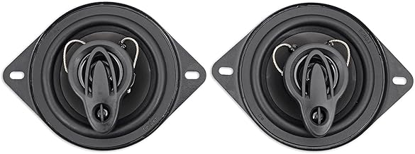 3.5-inch 3-Way Car Speakers with Rich Bass