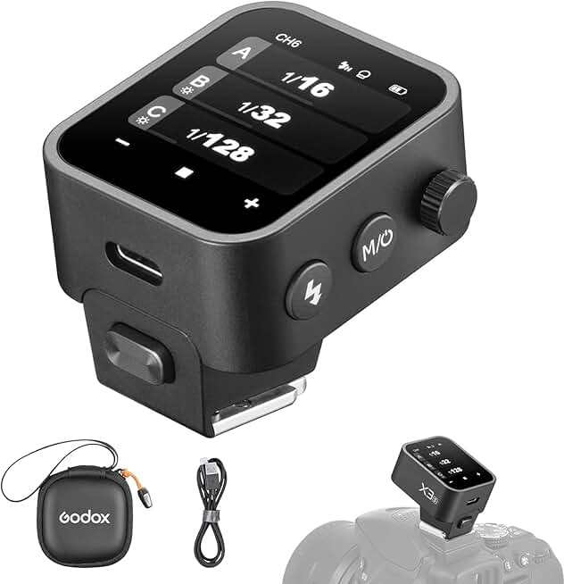 Touchscreen Wireless Flash Trigger for Sony Cameras